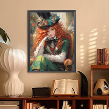Load image into Gallery viewer, Diamond Painting - Full Round - Alice in Wonderland girl (30*40CM)