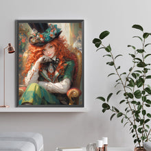 Load image into Gallery viewer, Diamond Painting - Full Round - Alice in Wonderland girl (30*40CM)