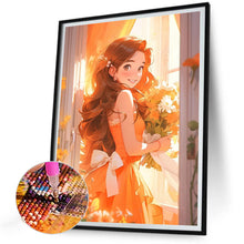 Load image into Gallery viewer, Diamond Painting - Full Round - Cartoon anime girl (30*40CM)