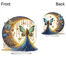 Load image into Gallery viewer, Acrylic Special Shape Moonlight Goddess Table Top Diamond Painting Ornament Kits