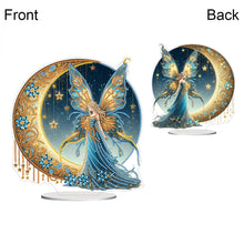 Load image into Gallery viewer, Acrylic Special Shape Moonlight Goddess Table Top Diamond Painting Ornament Kits