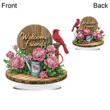 Load image into Gallery viewer, Acrylic Special Shape Moonlight Goddess Table Top Diamond Painting Ornament Kits