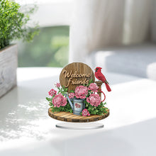 Load image into Gallery viewer, Acrylic Special Shape Moonlight Goddess Table Top Diamond Painting Ornament Kits