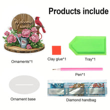 Load image into Gallery viewer, Acrylic Special Shape Moonlight Goddess Table Top Diamond Painting Ornament Kits