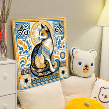 Load image into Gallery viewer, Diamond Painting - Full Round - Cat (40*40CM)