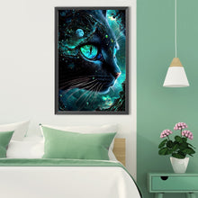 Load image into Gallery viewer, Diamond Painting - Full Round - Black cat (40*60CM)