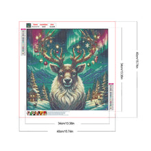Load image into Gallery viewer, Diamond Painting - Full Round - Aurora elk (40*40CM)