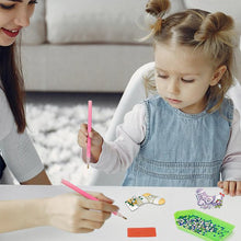 Load image into Gallery viewer, 6 Pairs Double Sided Christmas Socks Diamond Painting Earrings for Women Girls