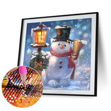 Load image into Gallery viewer, 4pcs Square Diamond Painting Set - Christmas snowman (40*40CM)