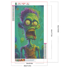 Load image into Gallery viewer, Diamond Painting - Full Round - Zombie horror (30*50CM)