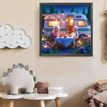 Load image into Gallery viewer, Diamond Painting - Full Round - Camping car (40*40CM)