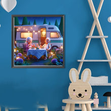 Load image into Gallery viewer, Diamond Painting - Full Round - Camping car (40*40CM)