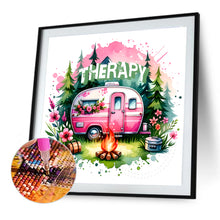 Load image into Gallery viewer, Diamond Painting - Full Round - Camping car (40*40CM)