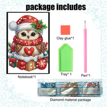 Load image into Gallery viewer, Christmas 5D Diamond Painting Notebook Diamond Art Diary Book for Adults Kids