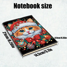 Load image into Gallery viewer, Christmas 5D Diamond Painting Notebook Diamond Art Diary Book for Adults Kids
