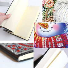Load image into Gallery viewer, Christmas 5D Diamond Painting Notebook Diamond Art Diary Book for Adults Kids