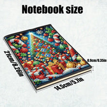 Load image into Gallery viewer, Christmas 5D Diamond Painting Notebook Diamond Art Diary Book for Adults Kids