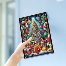 Load image into Gallery viewer, Christmas 5D Diamond Painting Notebook Diamond Art Diary Book for Adults Kids