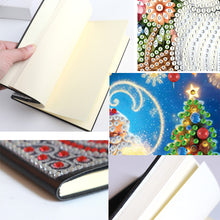 Load image into Gallery viewer, Christmas 5D Diamond Painting Notebook Diamond Art Diary Book for Adults Kids