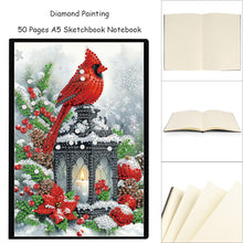 Load image into Gallery viewer, Christmas 5D Diamond Painting Notebook Diamond Art Diary Book for Adults Kids