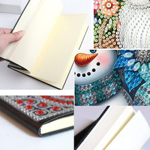 Load image into Gallery viewer, Christmas 5D Diamond Painting Notebook Diamond Art Diary Book for Adults Kids