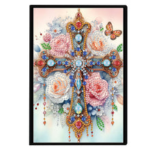 Load image into Gallery viewer, Christmas 5D Diamond Painting Notebook Diamond Art Diary Book for Adults Kids