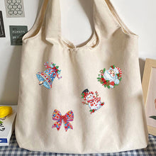 Load image into Gallery viewer, 4Pcs Acrylic Special Shaped Christmas DIY Diamond Art Brooch Kit for Women Girls