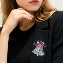 Load image into Gallery viewer, 4Pcs Acrylic Special Shaped Christmas DIY Diamond Art Brooch Kit for Women Girls