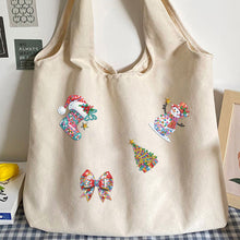 Load image into Gallery viewer, 4Pcs Acrylic Special Shaped Christmas DIY Diamond Art Brooch Kit for Women Girls