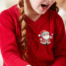 Load image into Gallery viewer, 4Pcs Acrylic Special Shaped Christmas DIY Diamond Art Brooch Kit for Women Girls