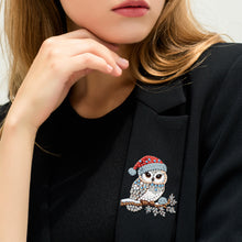 Load image into Gallery viewer, 4Pcs Acrylic Special Shaped Christmas DIY Diamond Art Brooch Kit for Women Girls