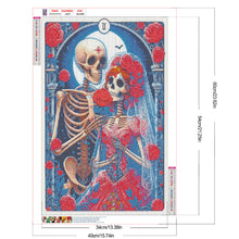 Load image into Gallery viewer, Diamond Painting - Full Round - Skull Tarot (40*60CM)