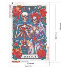 Load image into Gallery viewer, Diamond Painting - Full Round - Skull Tarot (40*60CM)