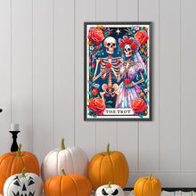 Load image into Gallery viewer, Diamond Painting - Full Round - Skull Tarot (40*60CM)