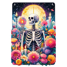 Load image into Gallery viewer, Diamond Painting - Full Round - Skull and Flower Tarot (40*60CM)