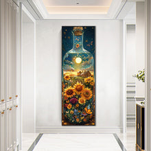 Load image into Gallery viewer, AB Diamond Painting - Full Round - Farm sunflower glass bottle (30*90CM)