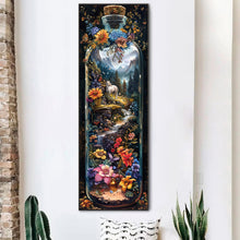 Load image into Gallery viewer, AB Diamond Painting - Full Round - Natural landscape glass bottle (30*90CM)