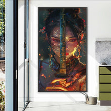 Load image into Gallery viewer, AB Diamond Painting - Full Round - Sword-wielding female warrior (40*70CM)