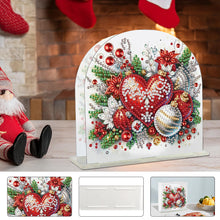 Load image into Gallery viewer, Christmas Acrylic DIY 5D Diamond Art Painting Napkin Holder Set Home Table Decor