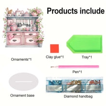 Load image into Gallery viewer, Cabinet Table Top Diamond Painting Ornament Kits Diamond Painting Desktop Decors