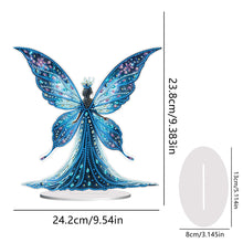Load image into Gallery viewer, Winged Fairy Table Top Diamond Painting Ornament Kits Desktop Diamond Art Kits