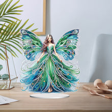 Load image into Gallery viewer, Winged Fairy Table Top Diamond Painting Ornament Kits Desktop Diamond Art Kits