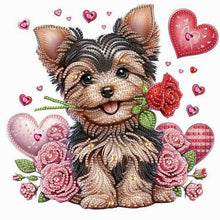 Load image into Gallery viewer, Diamond Painting - Partial Special Shaped - Cute dog (30*30CM)