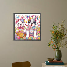 Load image into Gallery viewer, Diamond Painting - Partial Special Shaped - Cute dog (30*30CM)