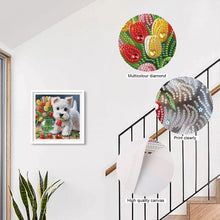 Load image into Gallery viewer, Diamond Painting - Partial Special Shaped - Cute dog (30*30CM)