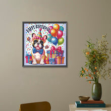 Load image into Gallery viewer, Diamond Painting - Partial Special Shaped - Cute dog (30*30CM)