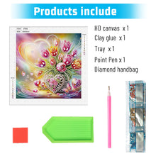 Load image into Gallery viewer, Diamond Painting - Partial Special Shaped - Flower bouquet (30*30CM)