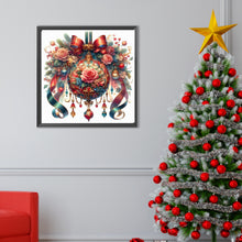 Load image into Gallery viewer, Diamond Painting - Full Round - Christmas rose red ball (40*40CM)