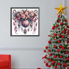 Load image into Gallery viewer, Diamond Painting - Full Round - Christmas ribbon pink ball (40*40CM)