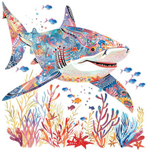 Load image into Gallery viewer, Diamond Painting - Full Round - Undersea shark (40*40CM)
